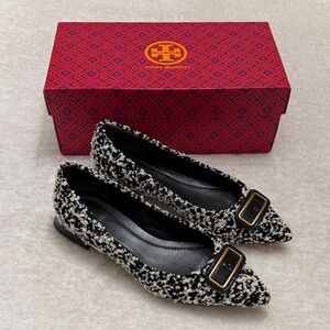 Tory Burch Georgia Pointed Toe Flat